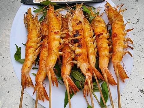 TÔM NƯỚNG