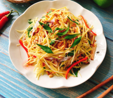 GỎI XOÀI KHÔ MỰC