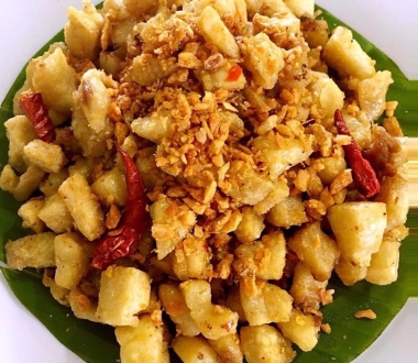 SỤN GÀ CHIÊN NƯỚC MẮM
